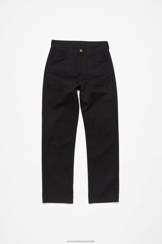 Regular fit jeans - 1950 All Black Acne Studios R66LJ1203 Apparel