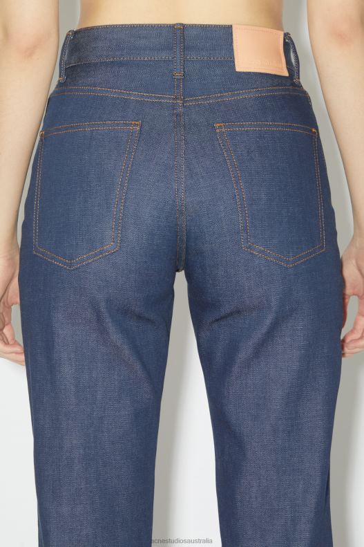 Regular fit jeans - 1977 Indigo Blue Acne Studios R66LJ231 Apparel