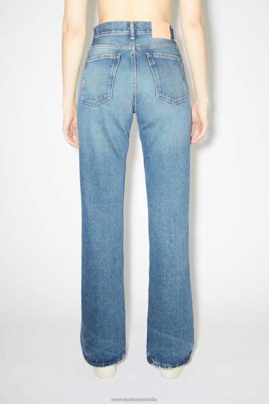 Regular fit jeans - 1977 Mid Blue Acne Studios R66LJ232 Apparel