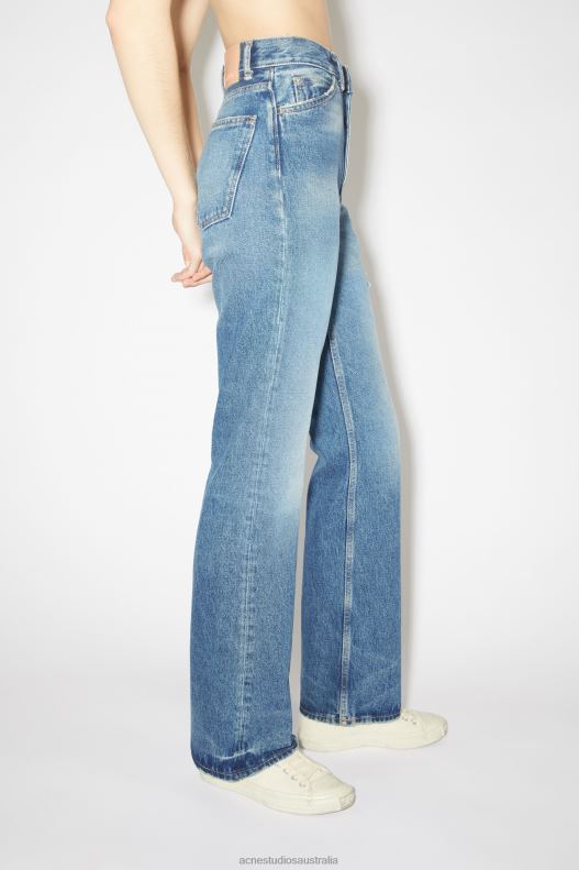 Regular fit jeans - 1977 Mid Blue Acne Studios R66LJ232 Apparel