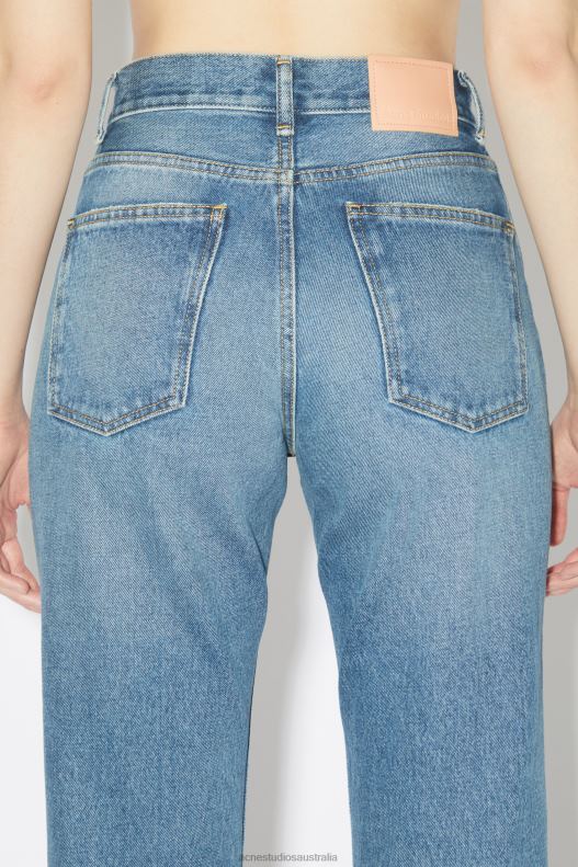 Regular fit jeans - 1977 Mid Blue Acne Studios R66LJ232 Apparel