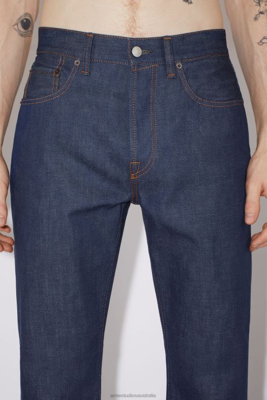 Regular fit jeans - 1992 Indigo Blue Acne Studios R66LJ1148 Apparel