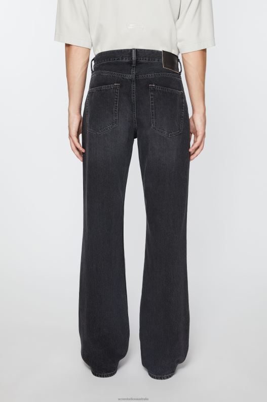 Regular fit jeans - 1992M Black Acne Studios R66LJ1113 Apparel