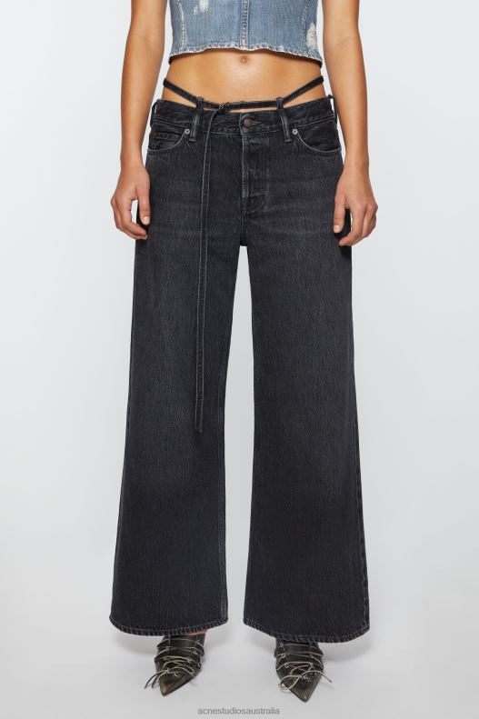 Regular fit jeans - 2004 Black Acne Studios R66LJ218 Apparel