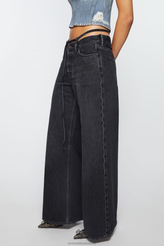 Regular fit jeans - 2004 Black Acne Studios R66LJ218 Apparel