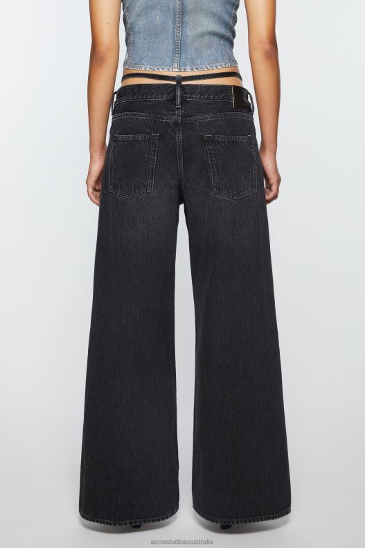 Regular fit jeans - 2004 Black Acne Studios R66LJ218 Apparel