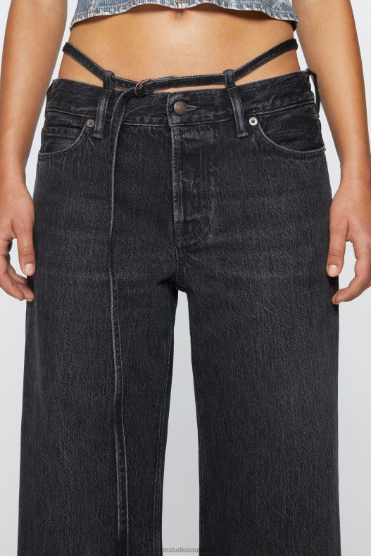 Regular fit jeans - 2004 Black Acne Studios R66LJ218 Apparel