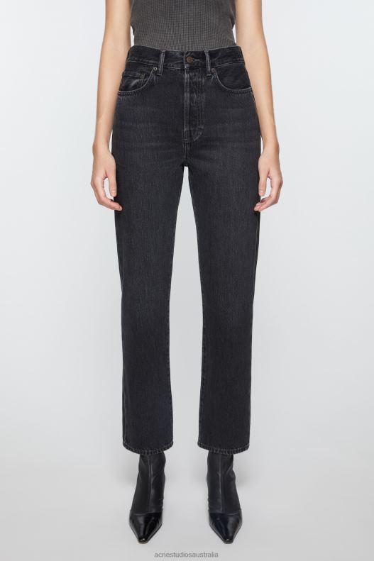 Regular fit jeans - Mece Black Acne Studios R66LJ228 Apparel