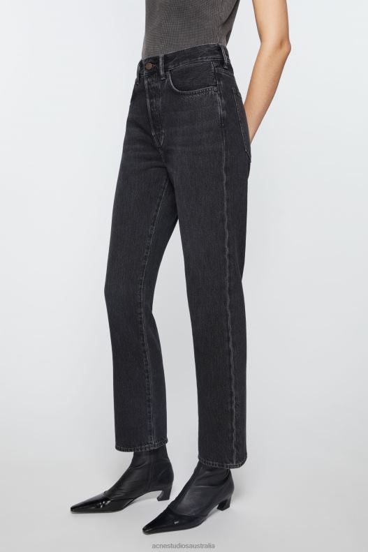 Regular fit jeans - Mece Black Acne Studios R66LJ228 Apparel