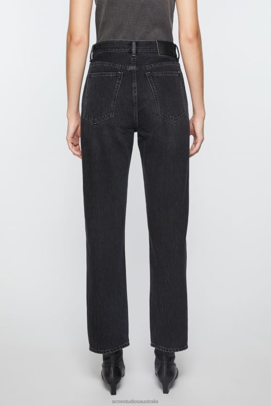 Regular fit jeans - Mece Black Acne Studios R66LJ228 Apparel