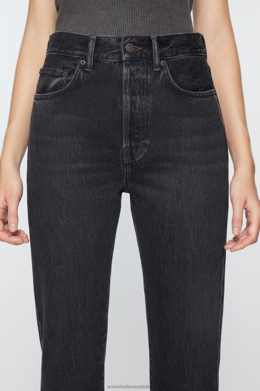 Regular fit jeans - Mece Black Acne Studios R66LJ228 Apparel