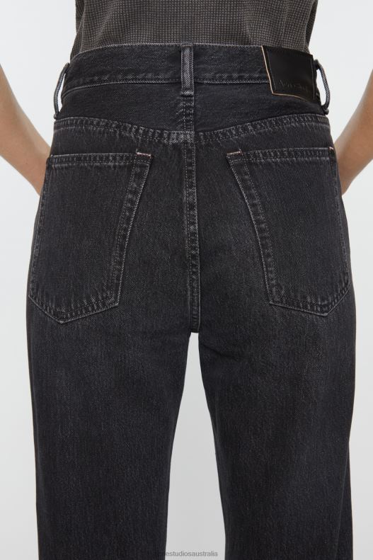 Regular fit jeans - Mece Black Acne Studios R66LJ228 Apparel