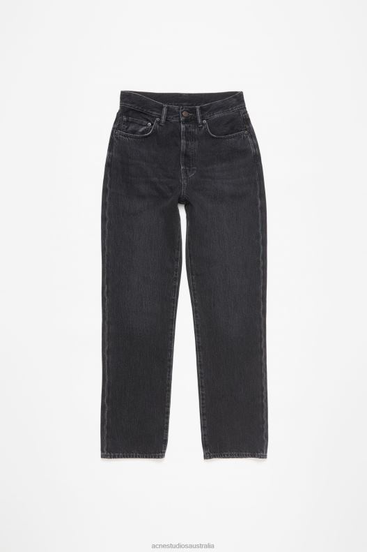 Regular fit jeans - Mece Black Acne Studios R66LJ228 Apparel