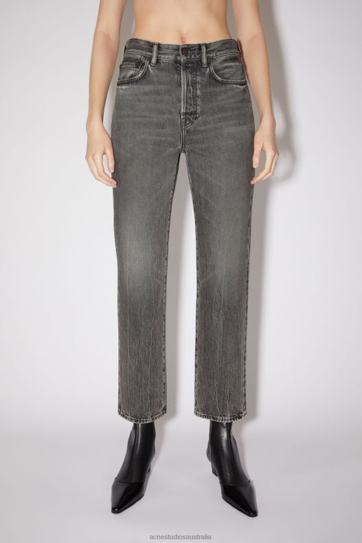 Regular fit jeans - Mece Black Acne Studios R66LJ238 Apparel