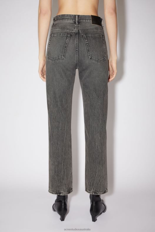 Regular fit jeans - Mece Black Acne Studios R66LJ238 Apparel