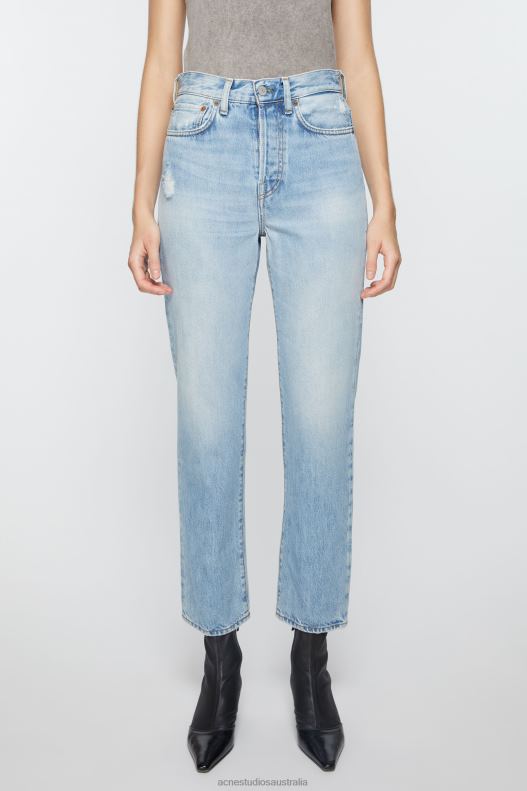 Regular fit jeans - Mece Light Blue Acne Studios R66LJ235 Apparel