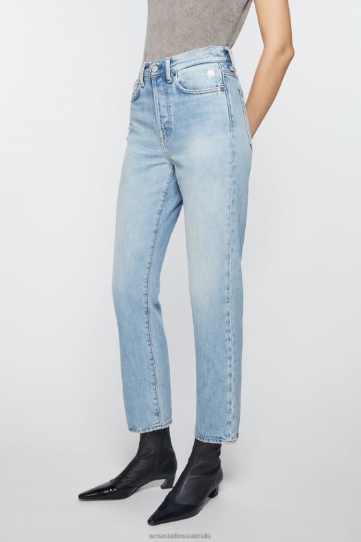 Regular fit jeans - Mece Light Blue Acne Studios R66LJ235 Apparel