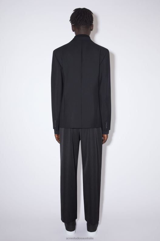 Regular fit suit jacket Black Acne Studios R66LJ1173 Apparel