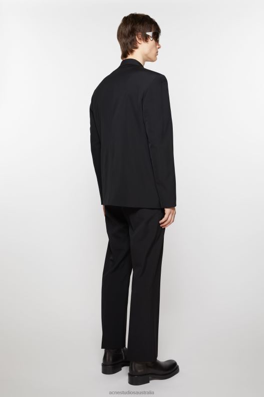 Regular fit suit jacket Black Acne Studios R66LJ949 Apparel