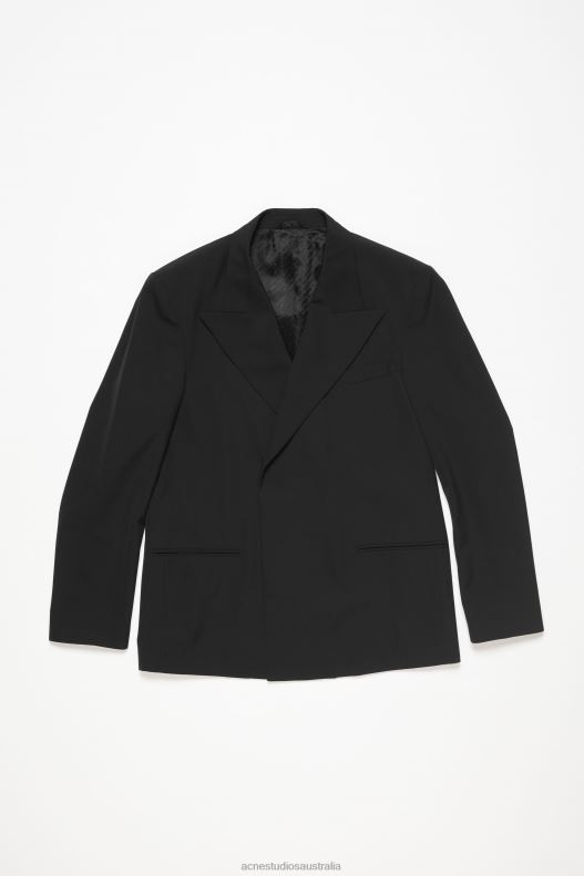 Regular fit suit jacket Black Acne Studios R66LJ949 Apparel