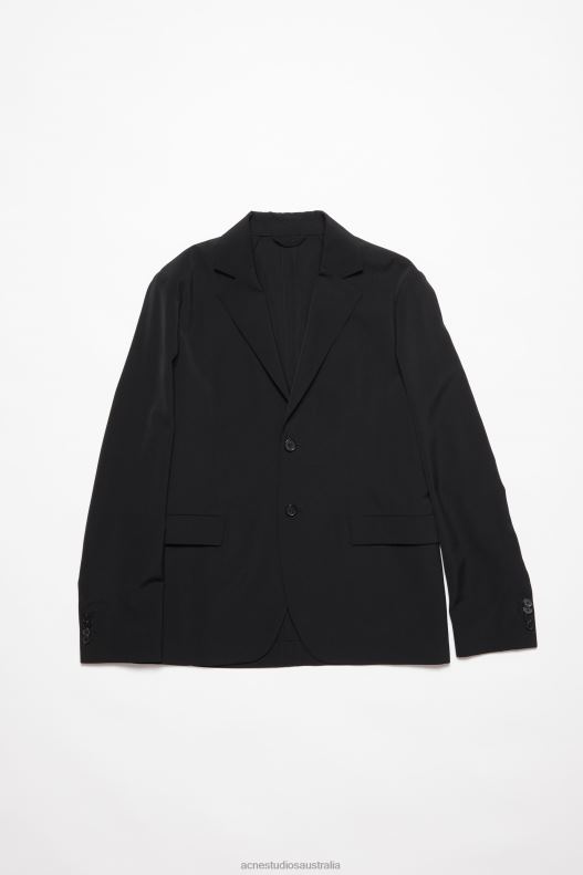 Regular fit suit jacket Black Acne Studios R66LJ953 Apparel