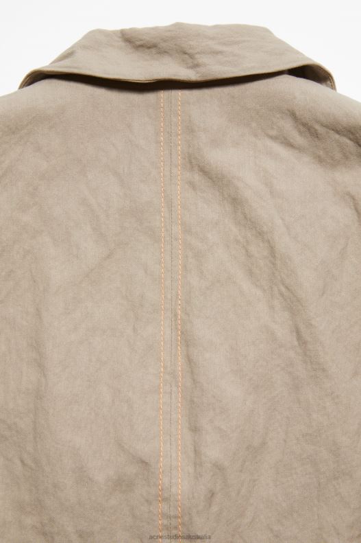 Regular fit suit jacket Cold Beige Acne Studios R66LJ122 Apparel