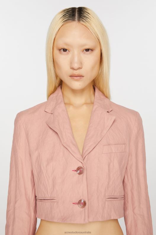 Regular fit suit jacket Old Pink Acne Studios R66LJ129 Apparel