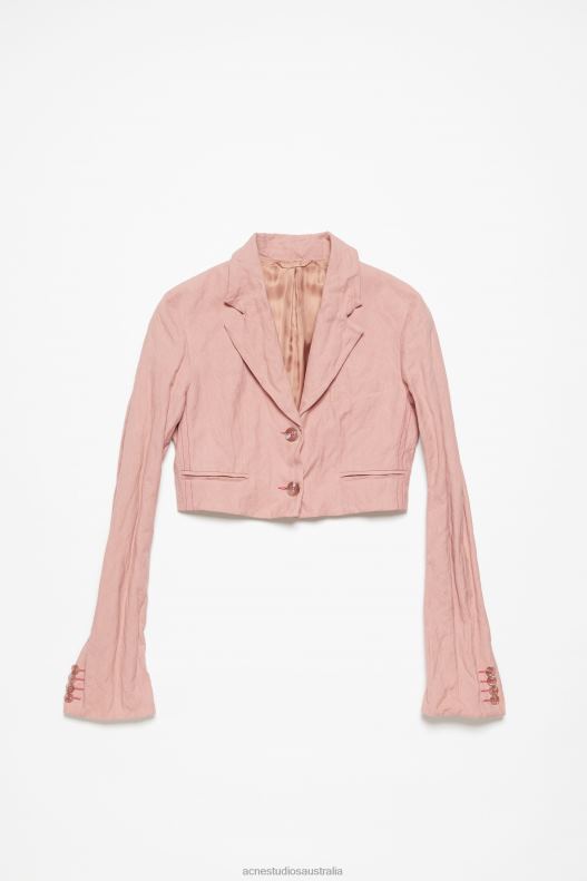 Regular fit suit jacket Old Pink Acne Studios R66LJ129 Apparel