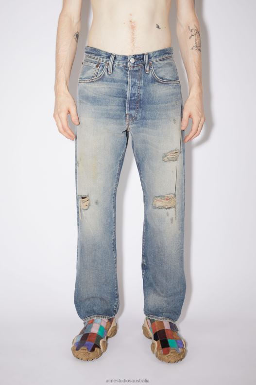 Relaxed fit jeans - 2003 Mid Blue Acne Studios R66LJ1170 Apparel