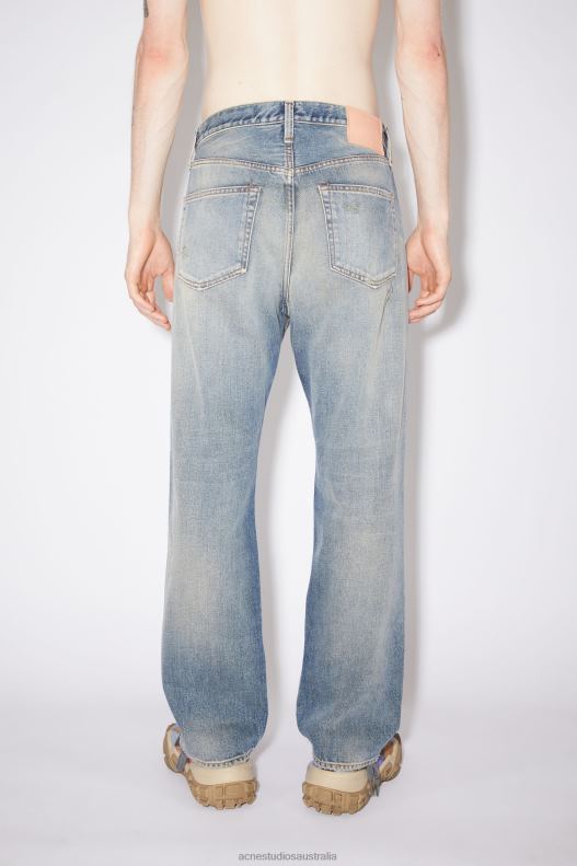 Relaxed fit jeans - 2003 Mid Blue Acne Studios R66LJ1170 Apparel