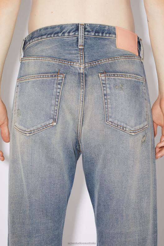 Relaxed fit jeans - 2003 Mid Blue Acne Studios R66LJ1170 Apparel