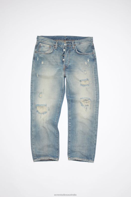 Relaxed fit jeans - 2003 Mid Blue Acne Studios R66LJ1170 Apparel