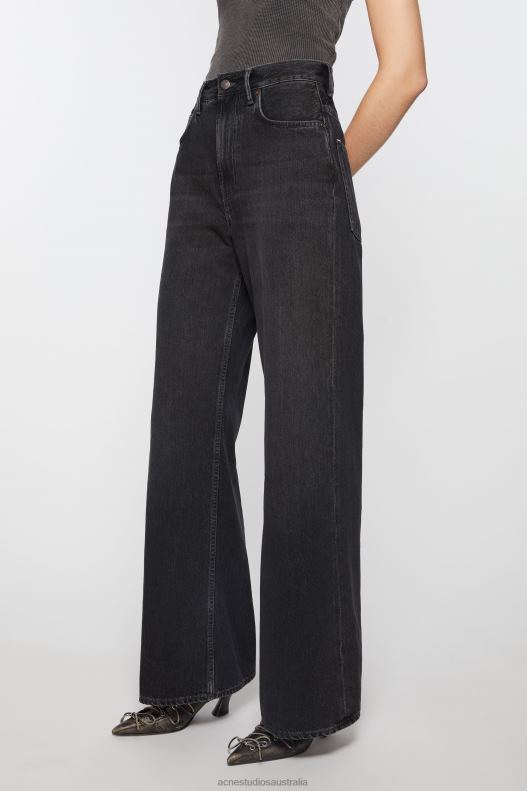 Relaxed fit jeans - 2022F Black Acne Studios R66LJ227 Apparel