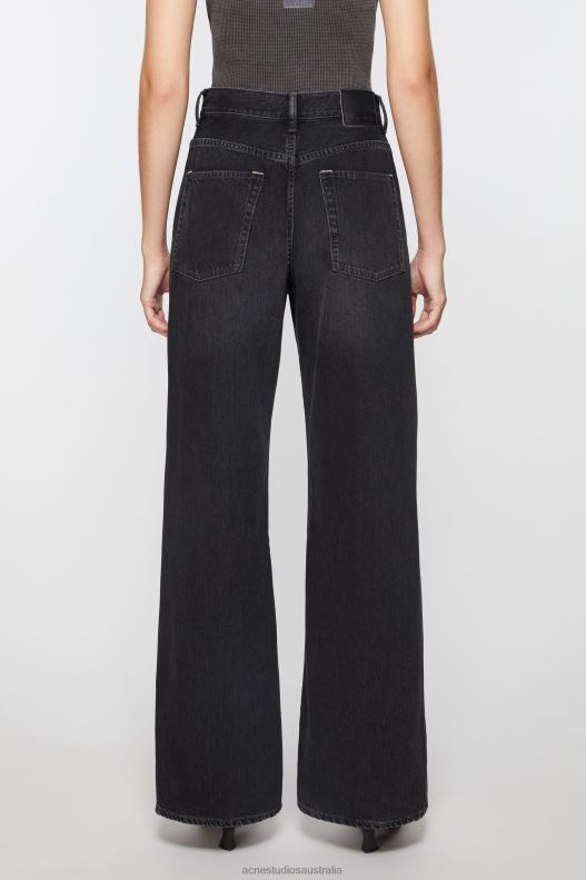 Relaxed fit jeans - 2022F Black Acne Studios R66LJ227 Apparel