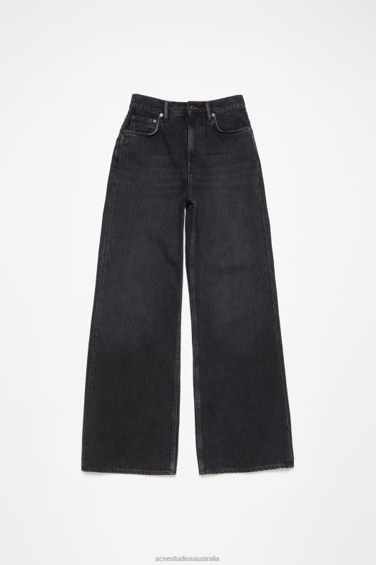 Relaxed fit jeans - 2022F Black Acne Studios R66LJ227 Apparel