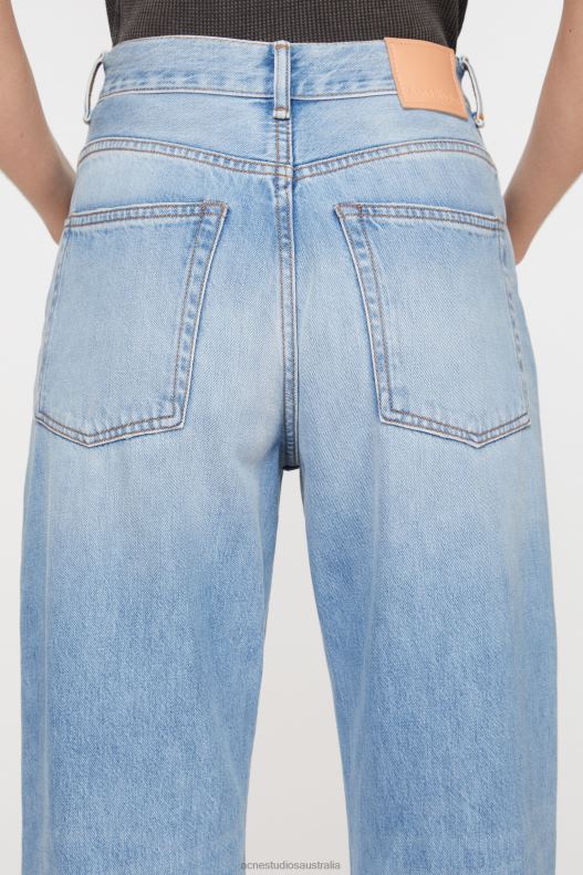 Relaxed fit jeans - 2022F Light Blue Acne Studios R66LJ240 Apparel