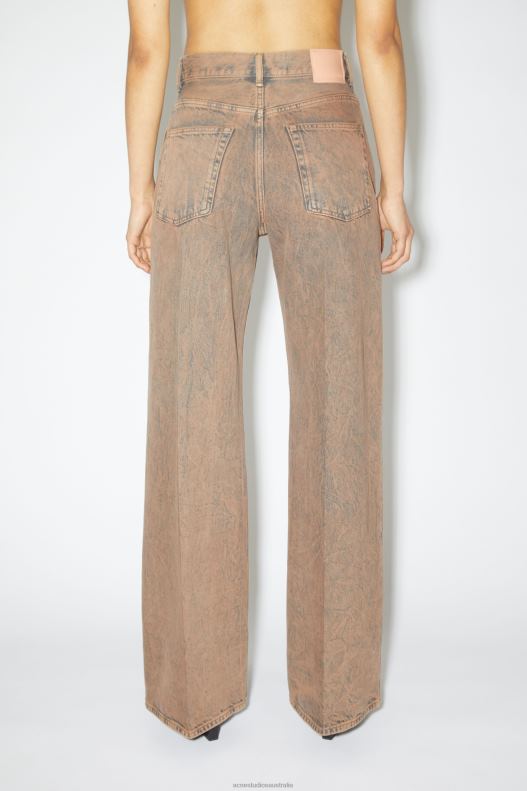 Relaxed fit jeans - 2022F Light Pink/Grey Acne Studios R66LJ239 Apparel