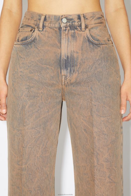 Relaxed fit jeans - 2022F Light Pink/Grey Acne Studios R66LJ239 Apparel