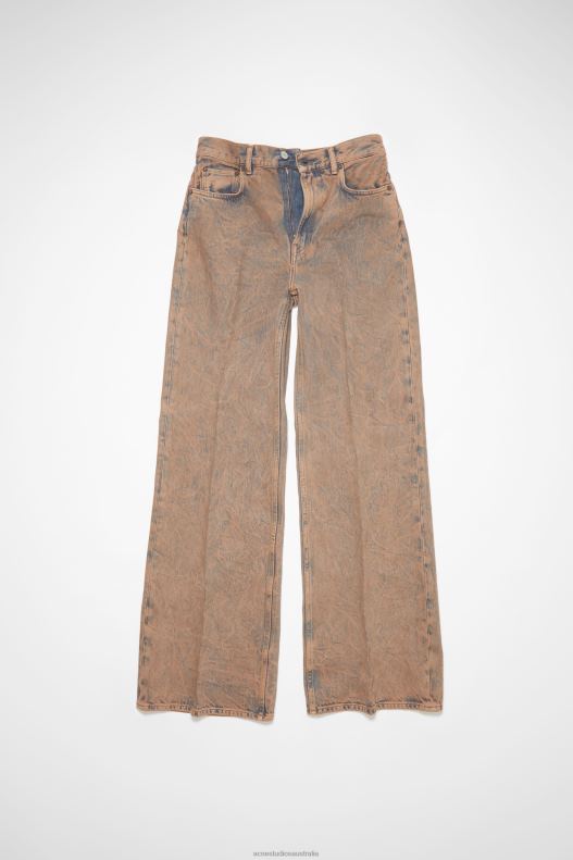 Relaxed fit jeans - 2022F Light Pink/Grey Acne Studios R66LJ239 Apparel