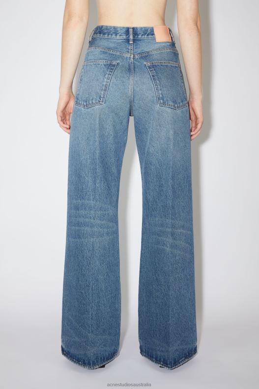 Relaxed fit jeans - 2022F Mid Blue Acne Studios R66LJ233 Apparel