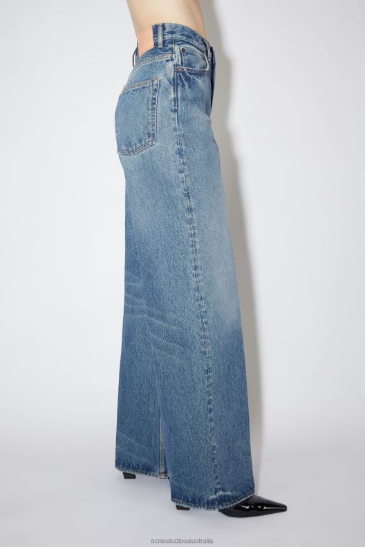 Relaxed fit jeans - 2022F Mid Blue Acne Studios R66LJ233 Apparel