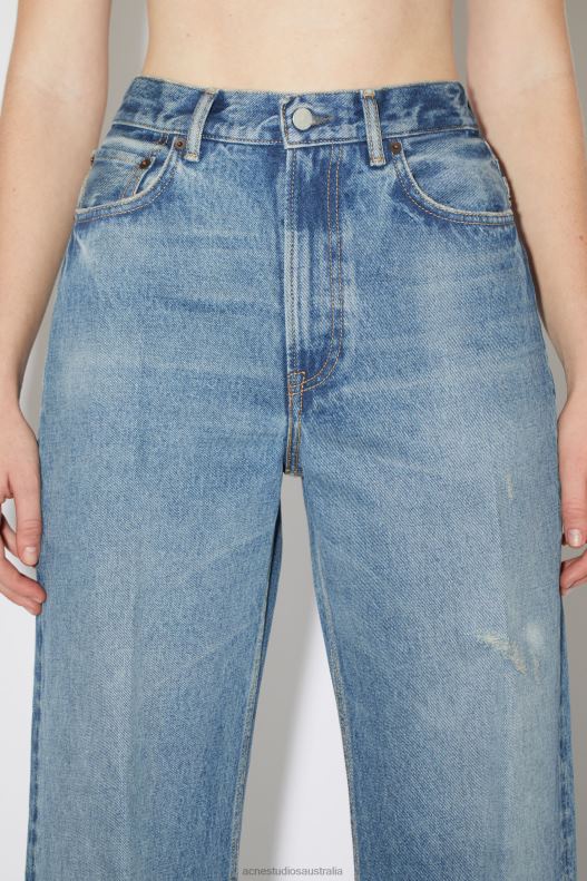 Relaxed fit jeans - 2022F Mid Blue Acne Studios R66LJ233 Apparel