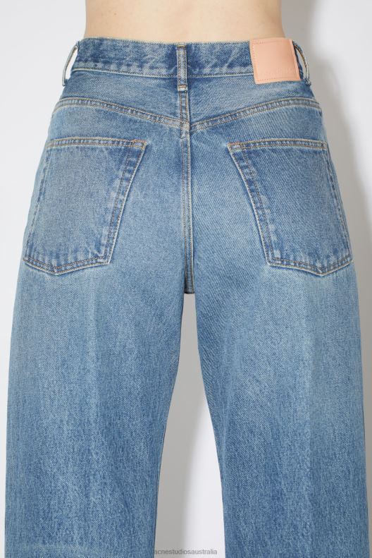 Relaxed fit jeans - 2022F Mid Blue Acne Studios R66LJ233 Apparel