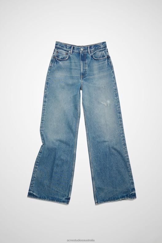 Relaxed fit jeans - 2022F Mid Blue Acne Studios R66LJ233 Apparel