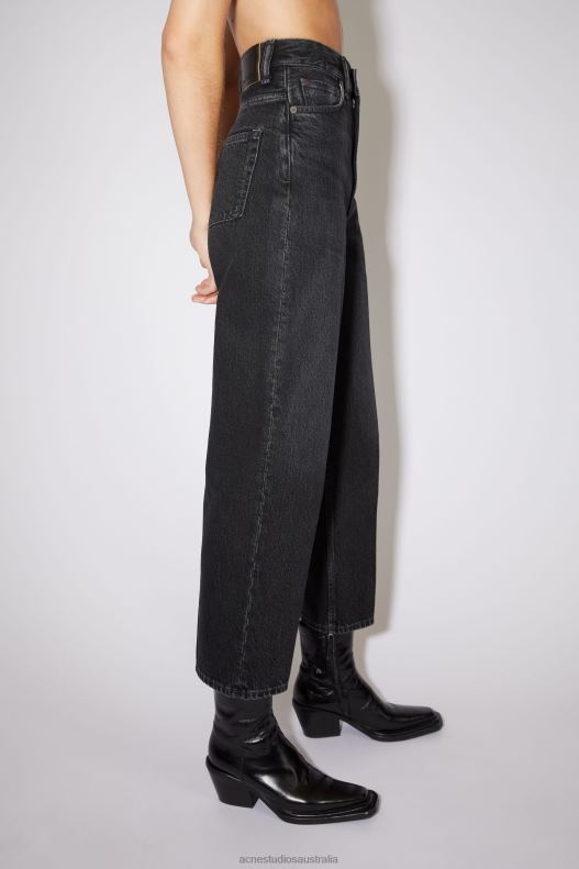 Relaxed fit jeans -1993 Black Acne Studios R66LJ217 Apparel