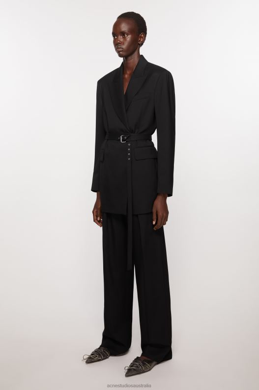 Relaxed fit suit jacket Black Acne Studios R66LJ120 Apparel