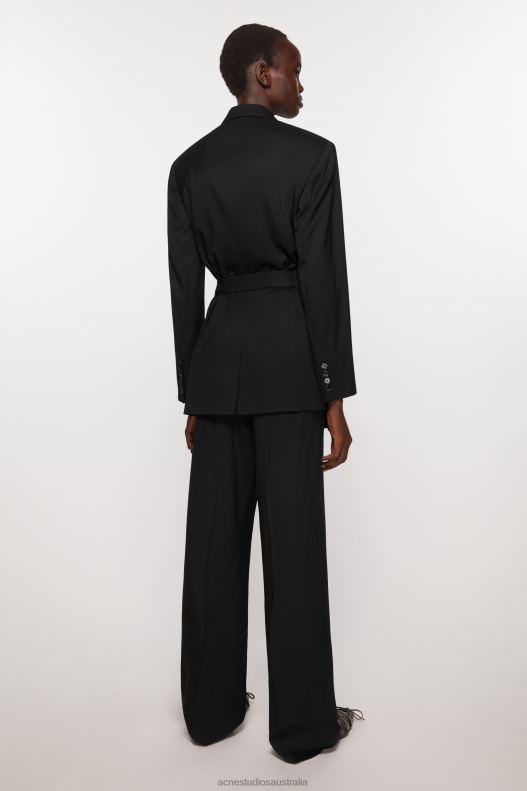 Relaxed fit suit jacket Black Acne Studios R66LJ120 Apparel