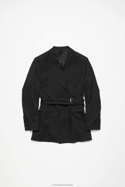 Relaxed fit suit jacket Black Acne Studios R66LJ120 Apparel