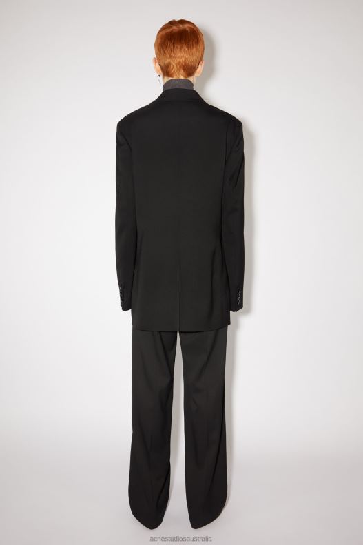 Relaxed fit suit jacket Black Acne Studios R66LJ135 Apparel