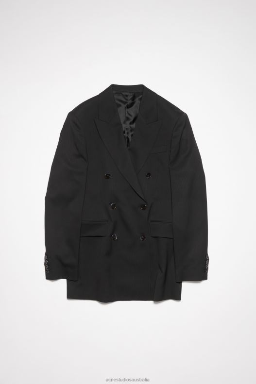 Relaxed fit suit jacket Black Acne Studios R66LJ135 Apparel